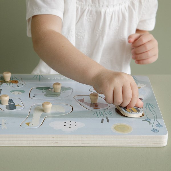 Little Dutch, Puzzle dźwiękowe Little Goose Little Dutch, Puzzle dźwiękowe Little Goose