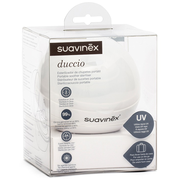 Suavinex, Sterylizator smoczków UV - biały