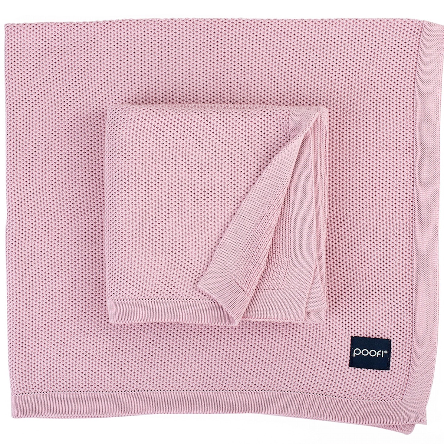 Poofi, Kocyk bambusowy Faro  Vintage pink Poofi, Kocyk bambusowy Faro  Vintage pink