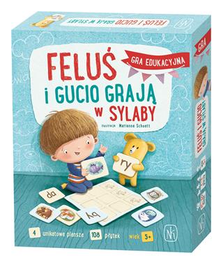 Gra Feluś i Gucio grają w sylaby Gra Feluś i Gucio grają w sylaby