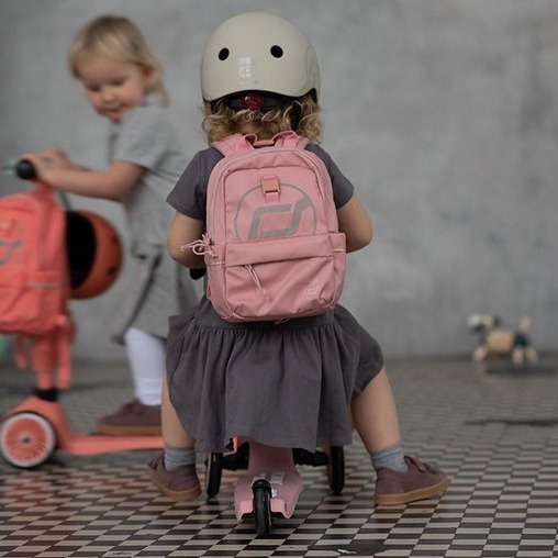 SCOOTANDRIDE, Plecak na hulajnogę dla dzieci 1-5 lat Rose SCOOTANDRIDE, Plecak na hulajnogę dla dzieci 1-5 lat Rose