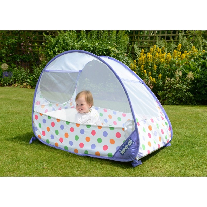 Koo-di, Łóżeczko turystyczne Pop Up Bubble Cot - Pastel Polka