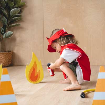 Plan Toys, Zestaw Strażaka Plan Toys, Zestaw Strażaka