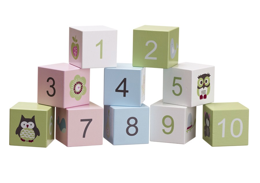 Kids Concept Klocki Drewniane Cyferki