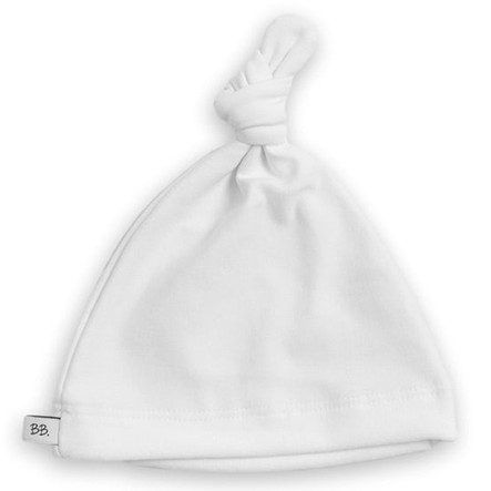 Bamboom, Czapeczka bambusowa dla niemowląt elf Biała 0m+ Bamboom, Czapeczka bambusowa dla niemowląt elf Biała 0m+