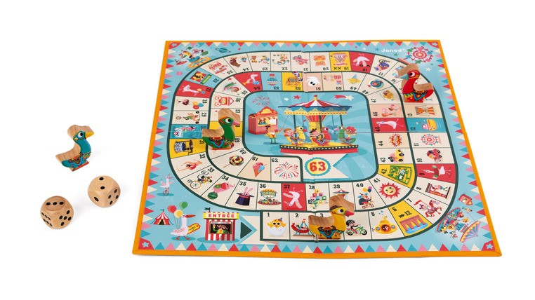 Janod, Gra wyścig Gąski na karuzeli Carrousel