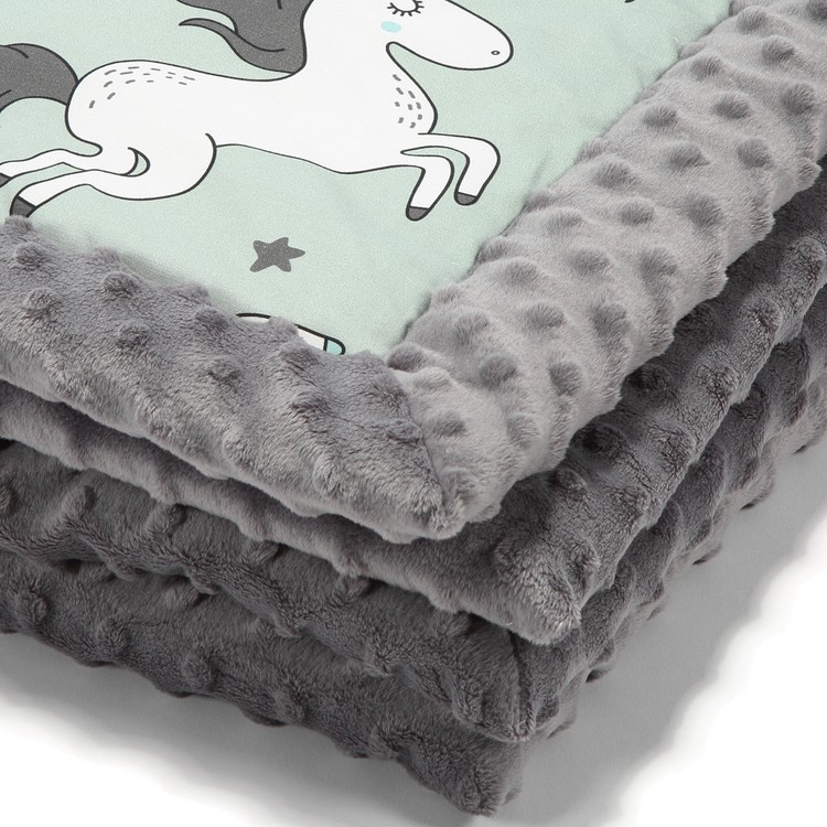 La Millou, BY MAJA BOHOSIEWICZ - KOCYK NIEMOWLAKA - UNICORN RAINBOR KNIGHT - GREY