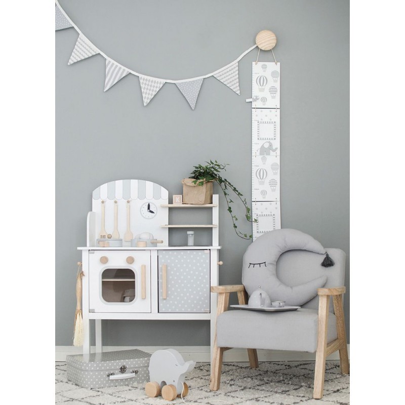 JaBaDaBaDo, kuchnia drewniana biała