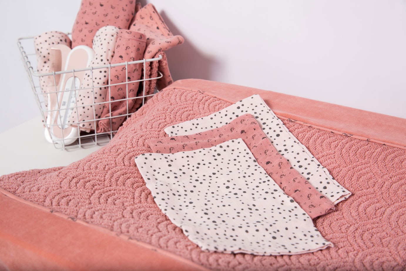 Bebe-Jou, Chusteczki bambusowo-muślinowe 32 x 32 cm (3 szt.) Fabulous Swan