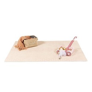 Toddlekind, Mata piankowa puzzle - Prettier Playmat Persian Blossom Light Pink
