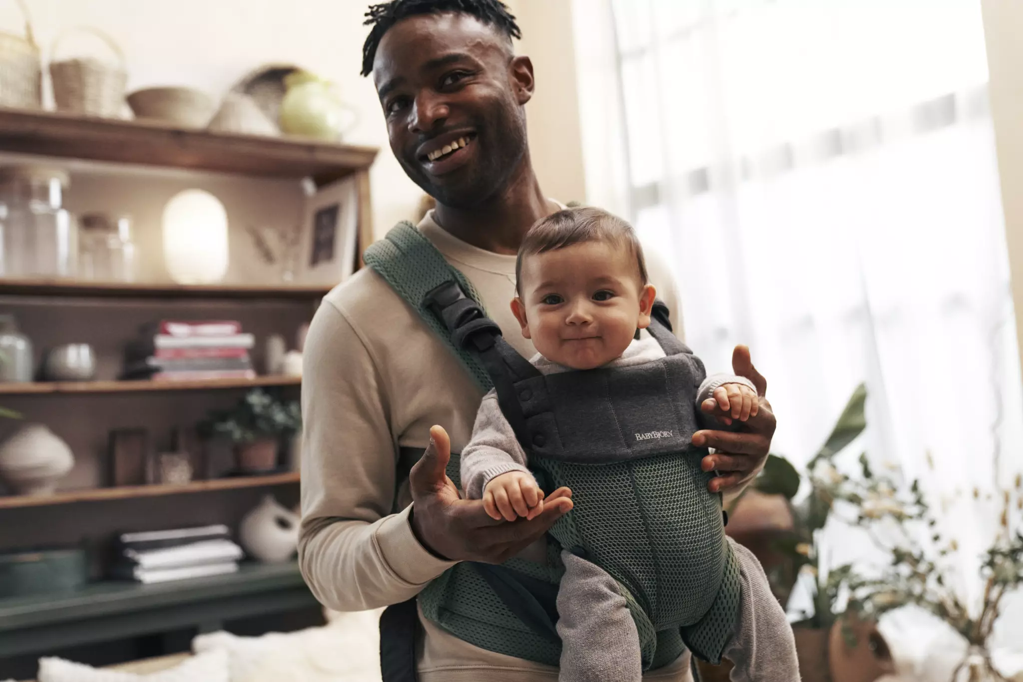 Babybjorn , Nosidełko Harmony 3D Mesh, Zielony Babybjorn , Nosidełko Harmony 3D Mesh, Zielony