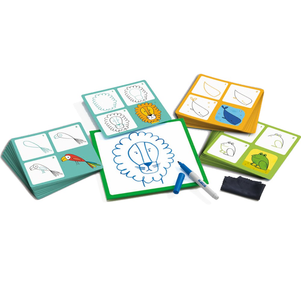 Djeco, Eduludo Krok po kroku "ZWIERZĄTKA"