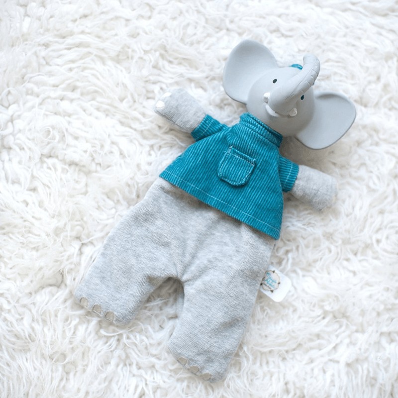 Meiya & Alvin, Miękka lalka grzechotka z Organicznym Gryzakiem Alvin