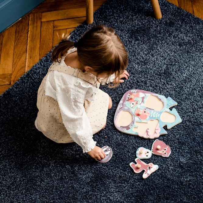 Janod, Puzzle drewniane Wesoły Las