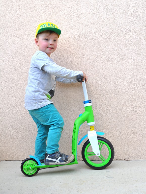 Scoot&Ride, highwaybaby 2w1 hulajnoga i rowerek Blue, Scootandride