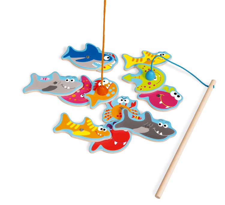 Gra 'Łowimy rybki' (ciemny niebieski)