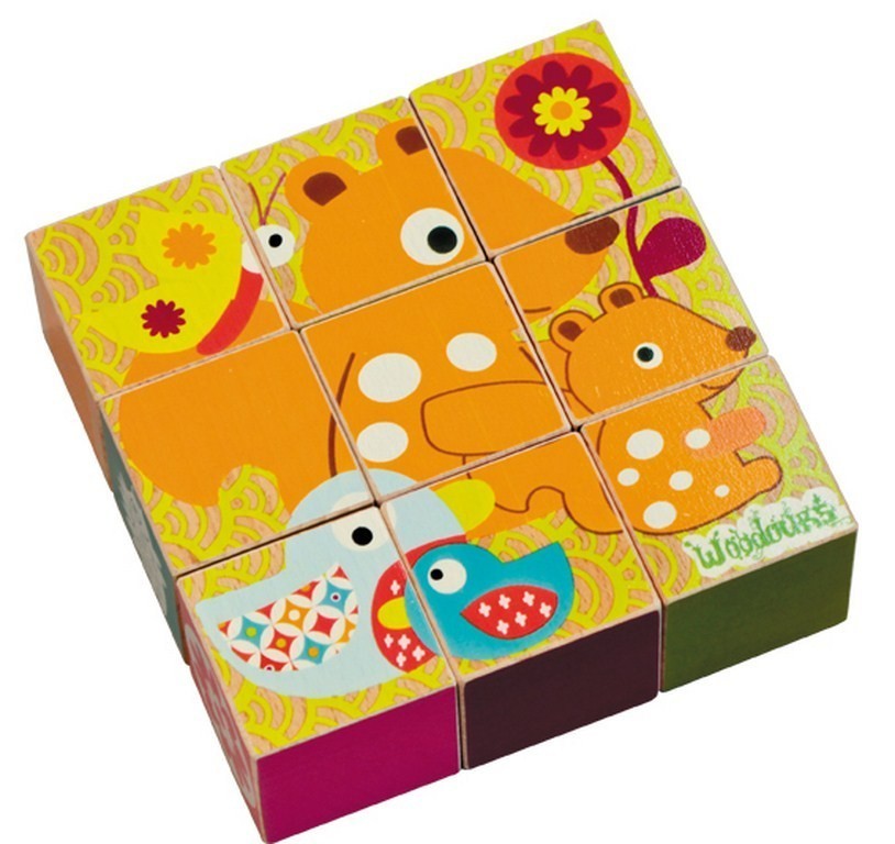 WOODOURS, Klocki wielofunkcyjne miś WOODOURS, Klocki wielofunkcyjne miś