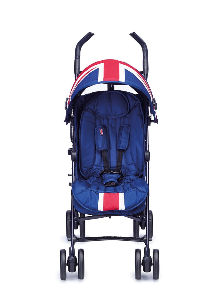 Easywalker, Wózek spacerowy z osłonką przeciwdeszczową XL Union Jack Classic Easywalker, Wózek spacerowy z osłonką przeciwdeszczową XL Union Jack Classic