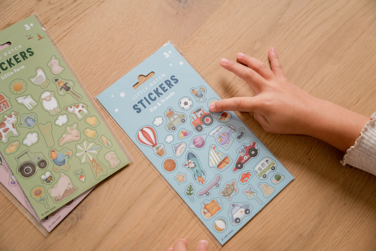 Little Dutch, Naklejki Jim & Friends 