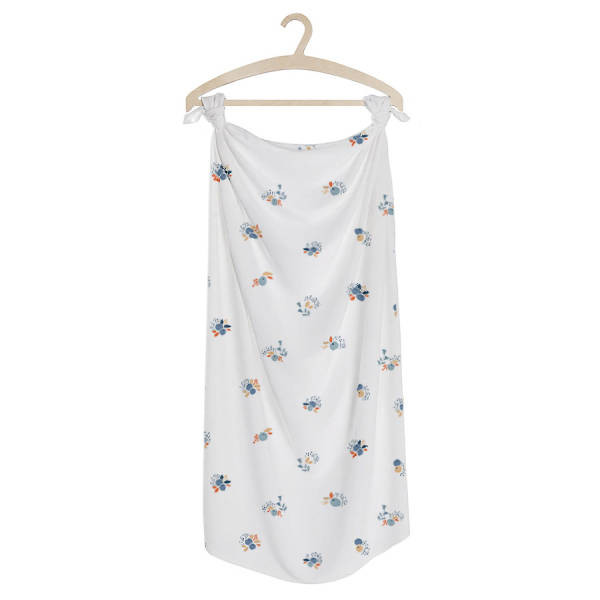 Snap the moment, Otulacz Muślinowy Blueberry/Blossom 2-pack