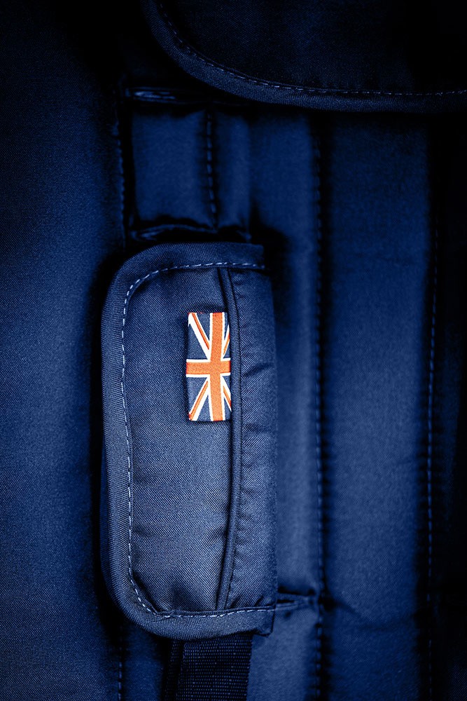 Easywalker, Wózek spacerowy z osłonką przeciwdeszczową XL Union Jack Classic Easywalker, Wózek spacerowy z osłonką przeciwdeszczową XL Union Jack Classic