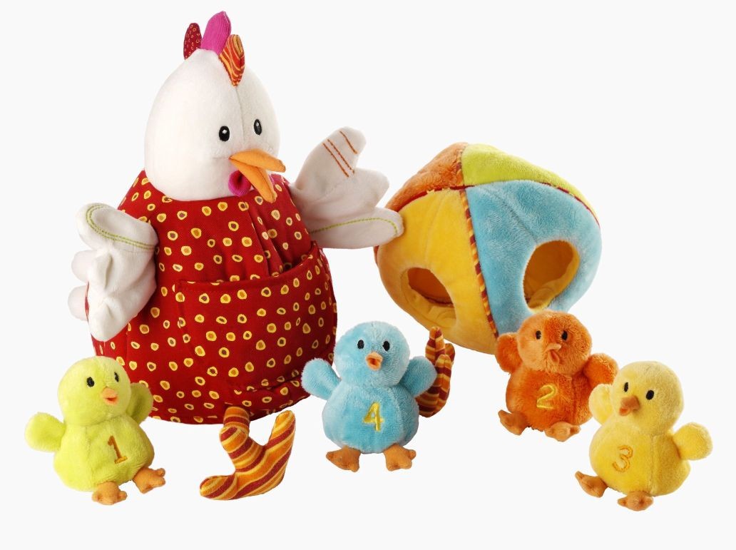 Lilliputiens, kurka i jej kurczątka