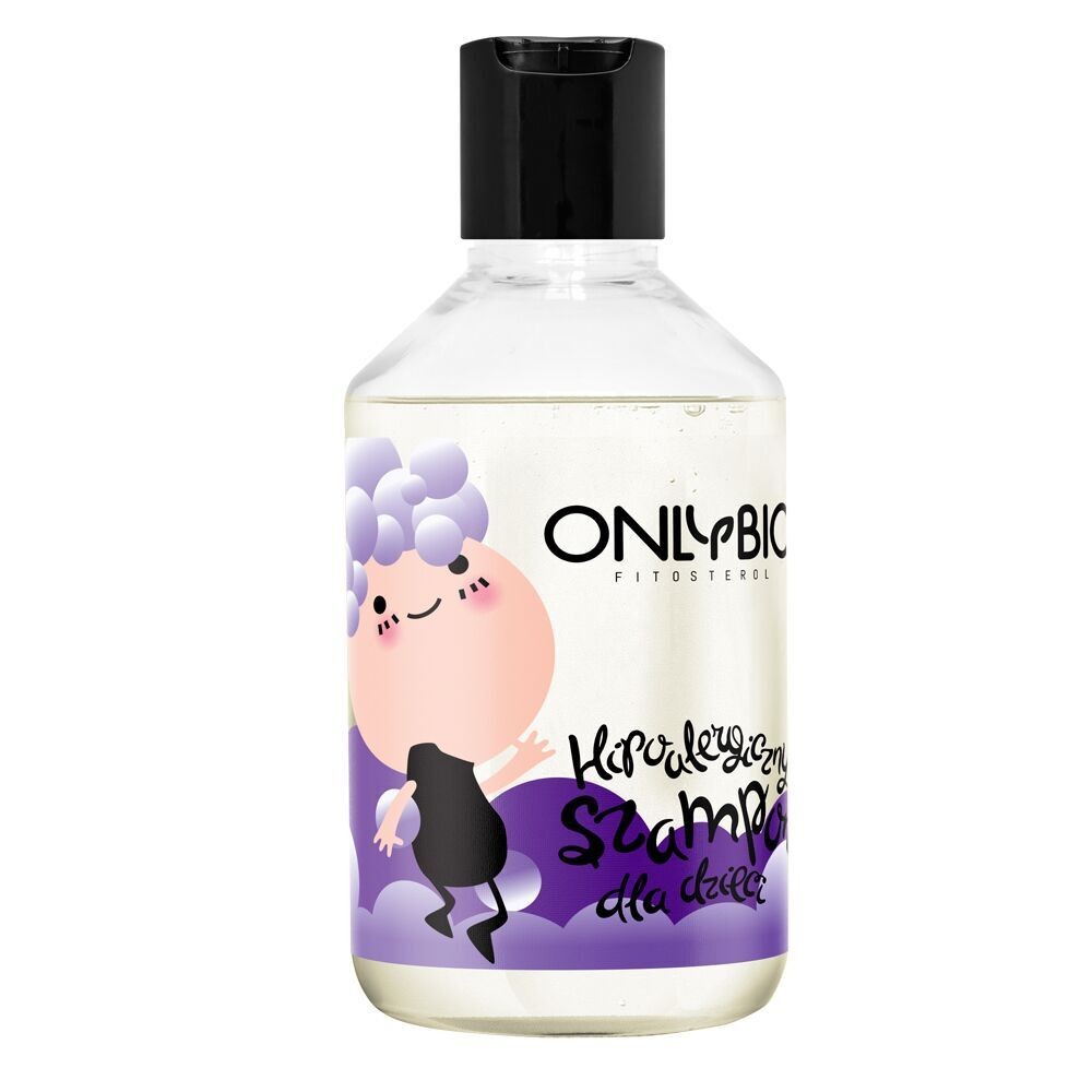 Only Bio, Hipoalergiczny Szampon dla Dzieci Skóra Atopowa, Alergiczna, Skłonna do Podrażnień, 250ml
