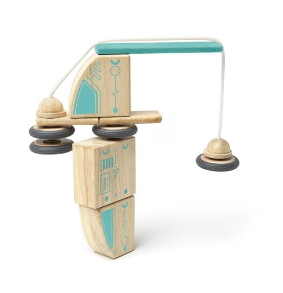 Tegu, Drewniane klocki magnetyczne FUTURE LINE Circuit Racer Tegu, Drewniane klocki magnetyczne FUTURE LINE Circuit Racer