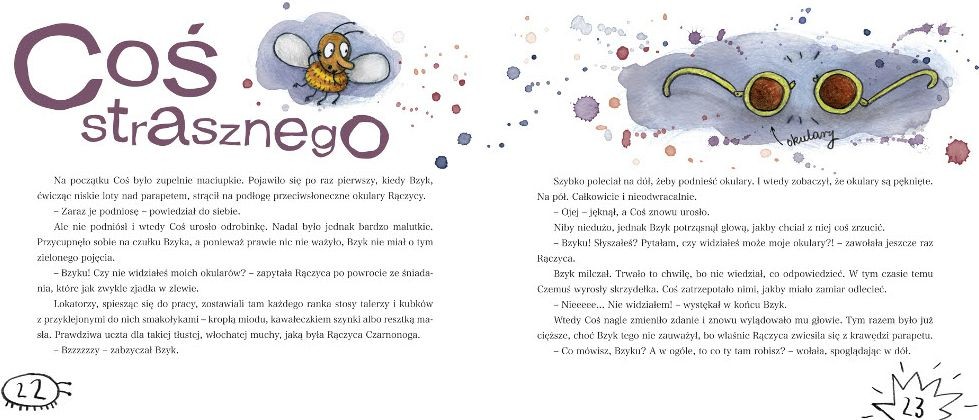 Bajka, "Bzyk Brzdęk" Roksana Jędrzejewska-Wróbel