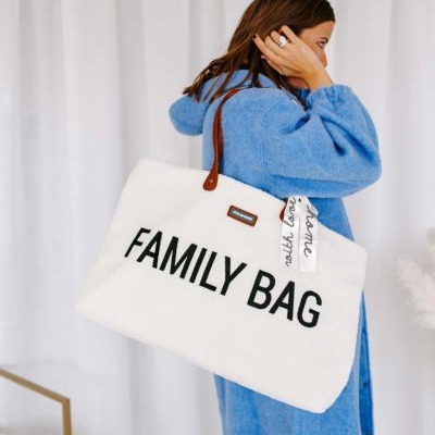 Childhome, Torba Family Bag Teddy Bear White (Limited Edition) Childhome, Torba Family Bag Teddy Bear White (Limited Edition)