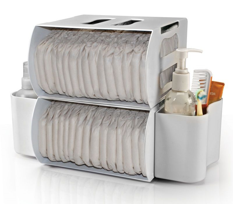 Modułowy organizer na pieluchy Modułowy organizer na pieluchy