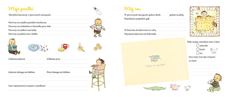 PIERWSZA KSIĄŻKA O MNIE DZIEWCZYNKA