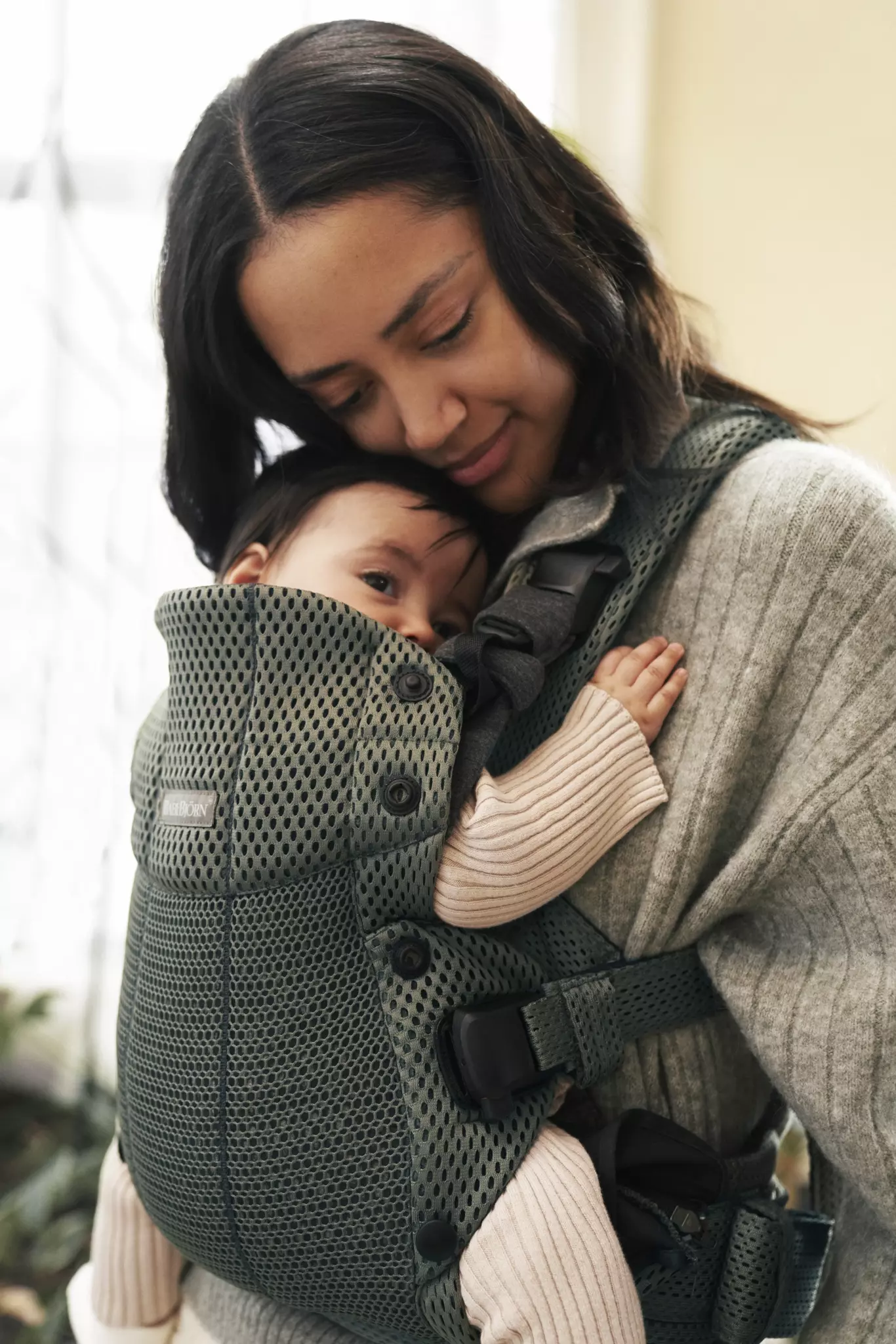 Babybjorn , Nosidełko Harmony 3D Mesh, Zielony Babybjorn , Nosidełko Harmony 3D Mesh, Zielony