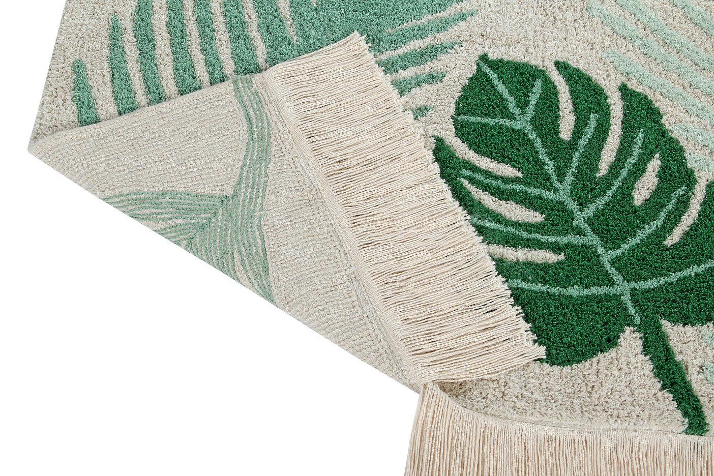 Lorena Canals, Dywan do prania w pralce Tropical Green Lorena Canals, Dywan do prania w pralce Tropical Green