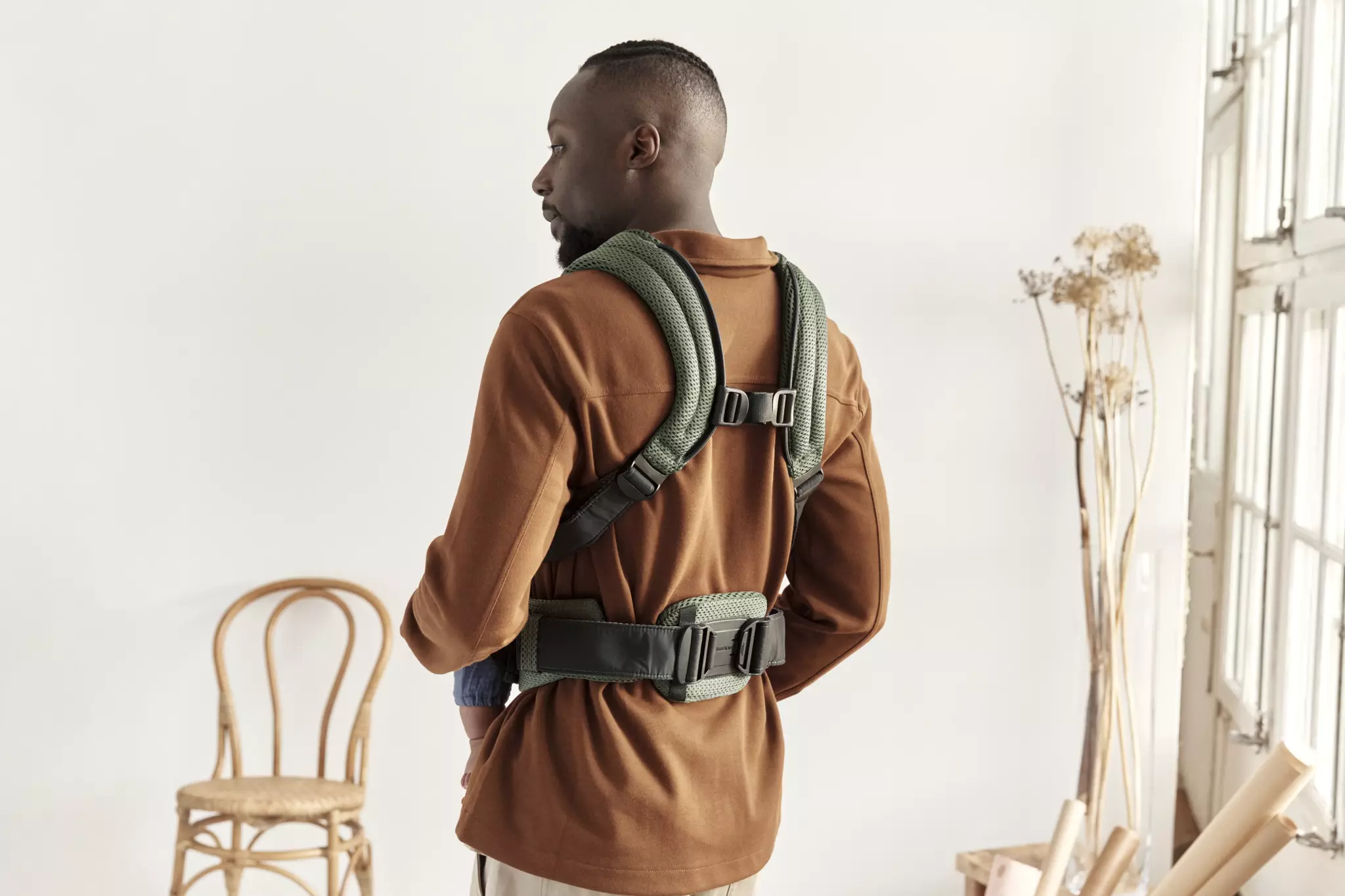 Babybjorn , Nosidełko Harmony 3D Mesh, Zielony Babybjorn , Nosidełko Harmony 3D Mesh, Zielony