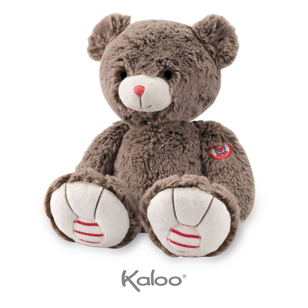 Kaloo, Miś czekoladowy brąz 31 cm kolekcja Rouge