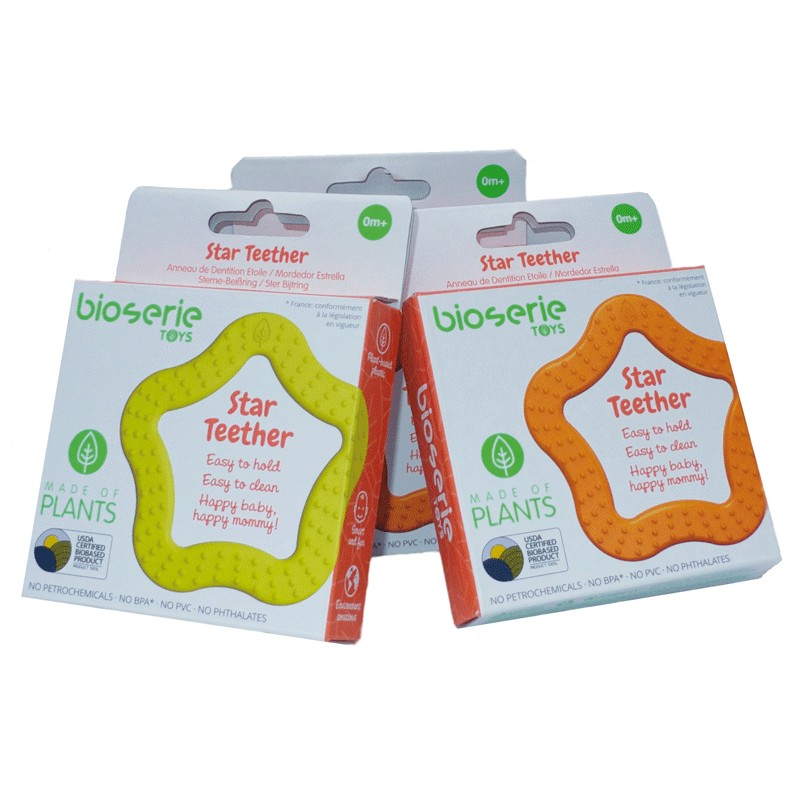 Bioserie, gryzak Star Orange Bioserie, gryzak Star Orange