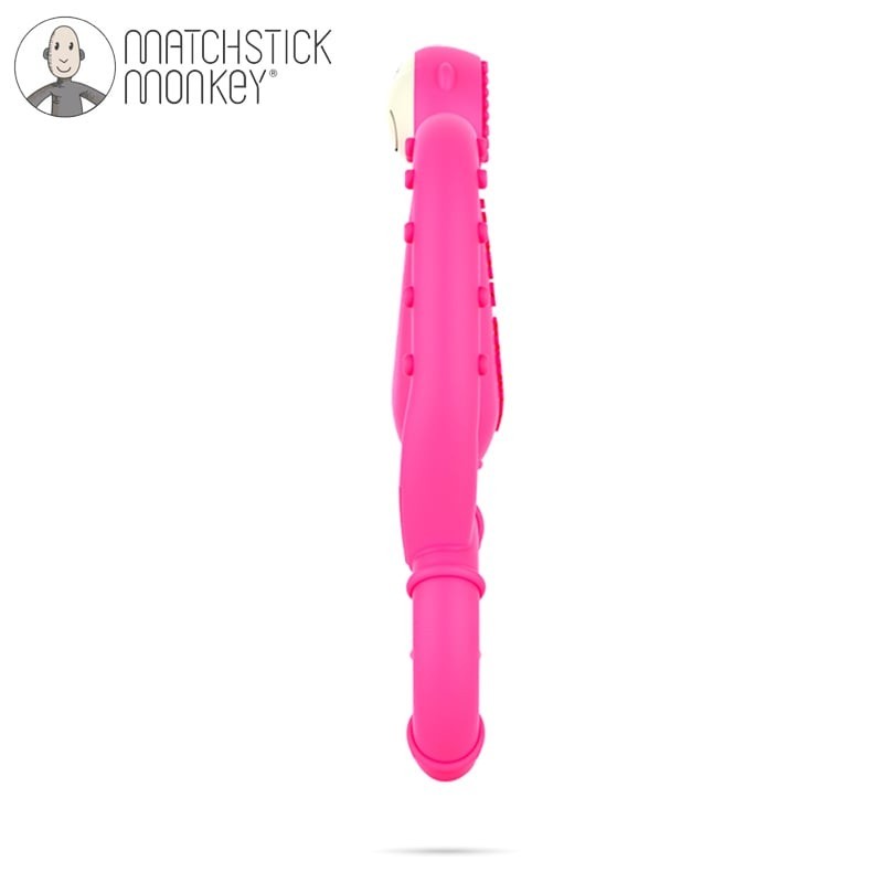 Matchstick Monkey, Mini Pink Gryzak Masujący