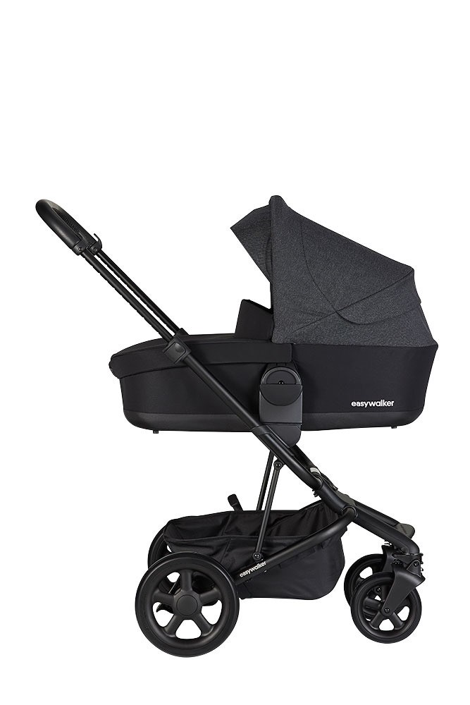 Easywalker, Harvey² Wózek głęboko-spacerowy Night Black (zawiera stelaż, siedzisko z budką i pałąkiem) Easywalker, Harvey² Wózek głęboko-spacerowy Night Black (zawiera stelaż, siedzisko z budką i pałąkiem)