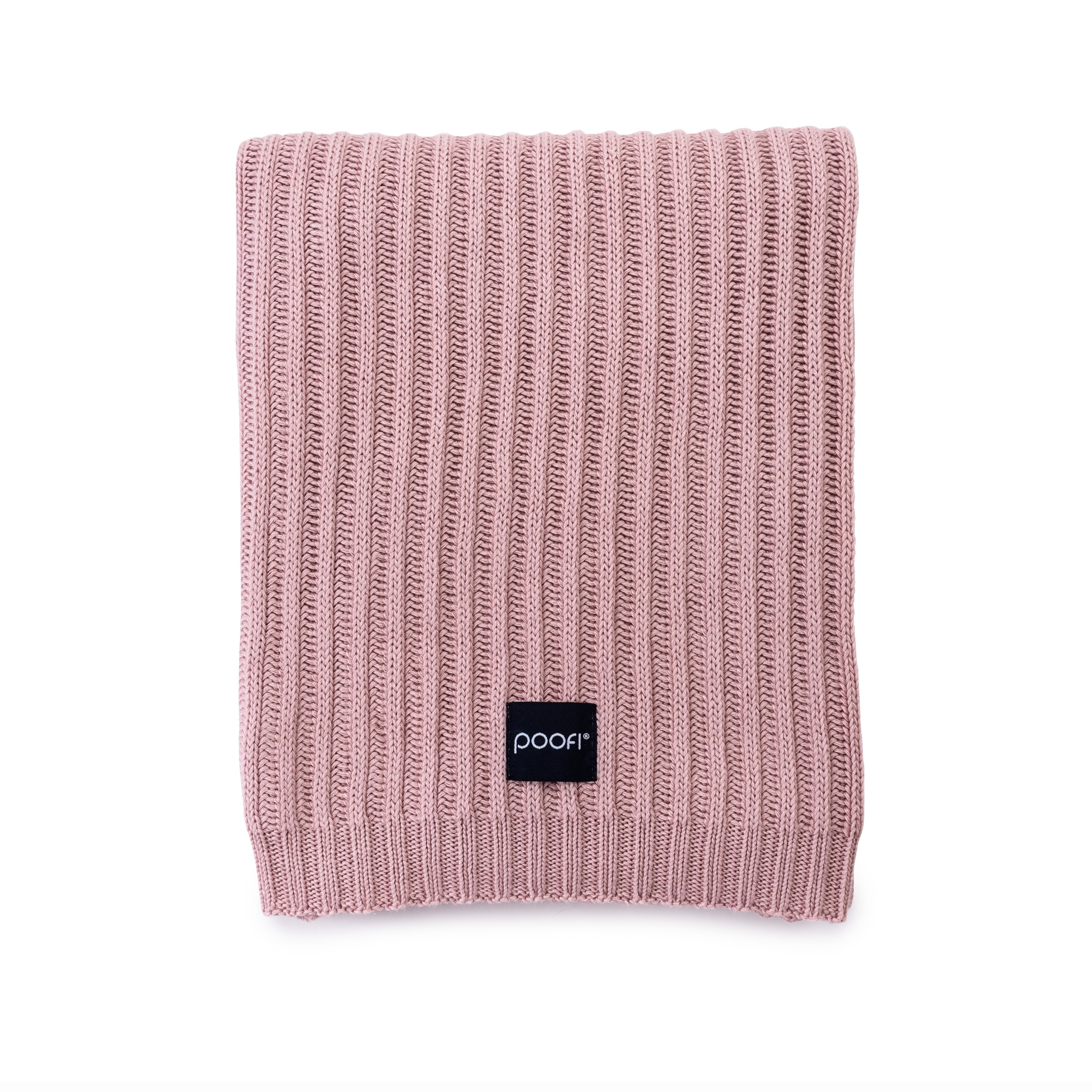 Poofi, Kocyk bambusowy Oslo - vintage pink