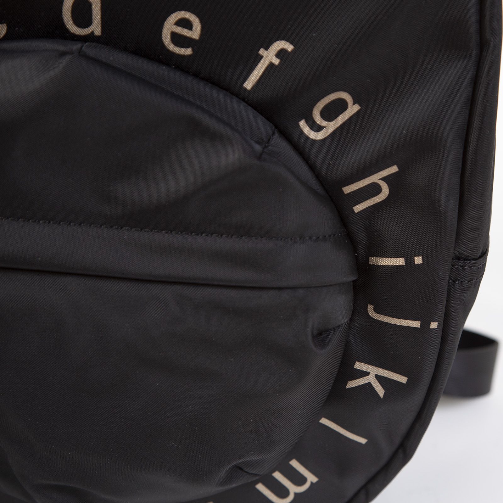 Childhome, Plecak dziecięcy ABC - Czarno-złoty