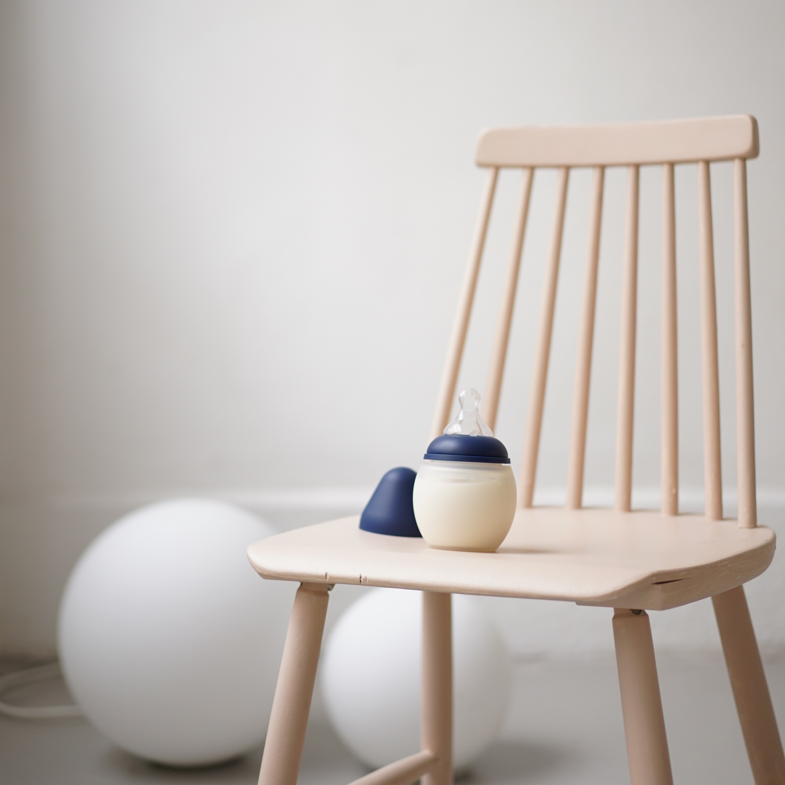 Elhee, Miękka butelka antykolkowa 240ml - Night