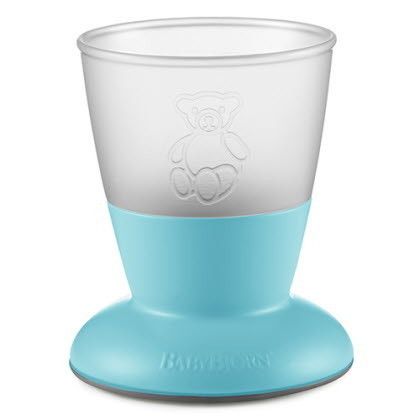 BabyBjorn, kubki - 2szt turkusowy / pomarańczowy BabyBjörn