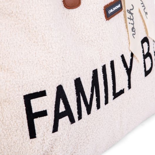 Childhome, Torba Family Bag Teddy Bear White (Limited Edition) Childhome, Torba Family Bag Teddy Bear White (Limited Edition)