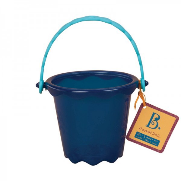 Btoys, pocket Pail - Wiaderko małe (17cm) – granatowe Btoys, pocket Pail - Wiaderko małe (17cm) – granatowe