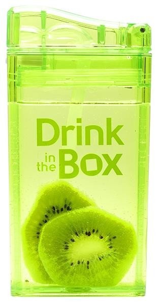 Drink In The Box, Bidon ze słomką green 240ml