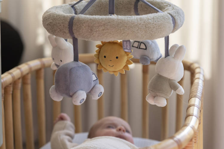 Tiamo Miffy Karuzela do Łóżeczka Fluffy Blue 