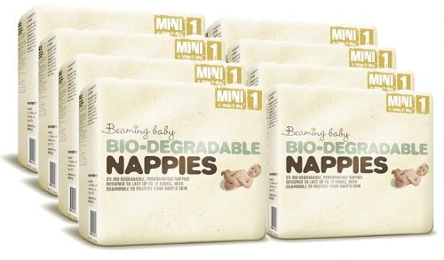Beaming Baby, pieluszki Mini 2-6 kg KARTON