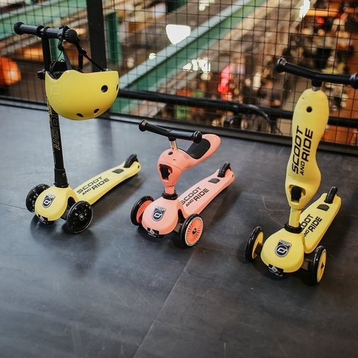 Scootandride, Kask S-M dla dzieci 3+ Lemon kolekcja Icecream 2020 Scootandride, Kask S-M dla dzieci 3+ Lemon kolekcja Icecream 2020