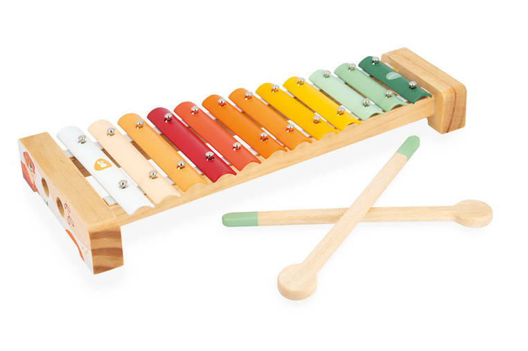 Janod, Cymbałki 12 tonów metalowe Sunshine 18m+